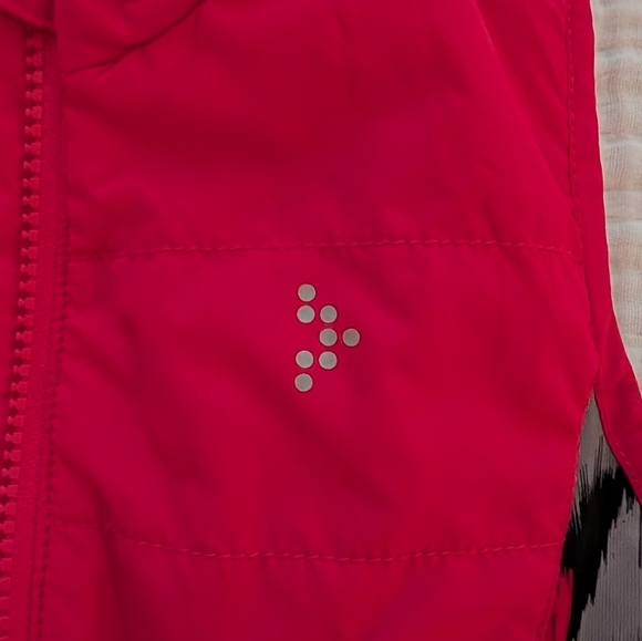 Gymgo By Gymboree Girls Pink Sleeveless Vest with Patterned Sides Size (5-6) - Picture 7 of 8